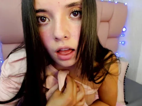 The pretty-faced girl