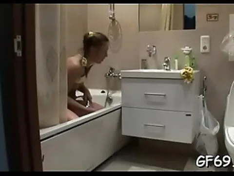 Steamy hot threesome sex with a innocent sweetheart