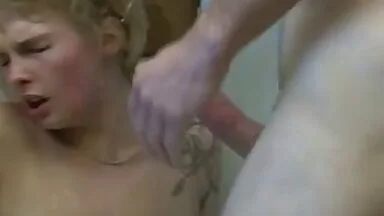 Rough, Abusive Facefuck for Submissive Blonde Whore