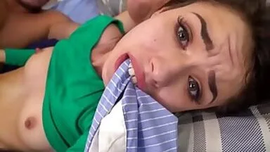 Rough Birthday Anal Surprise For Petite Teen Lucie Kline