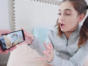 Pigtailed step sister gets fucked by her brother in this hot porn