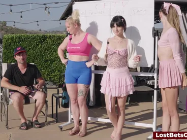 The national anthem was read by a naked participant in a wild card game